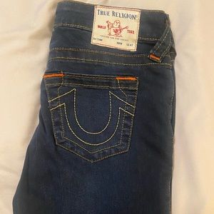TRUE RELIGION Becca Mid Rise Bootcut Jeans.